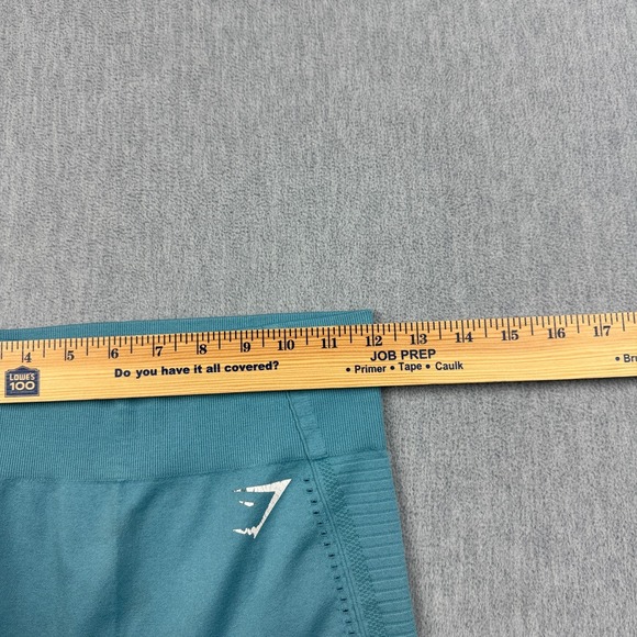 Gymshark Leggings Womens Small Blue Flawless Knit Tight 26" Yoga Gym Pants - Picture 6 of 13